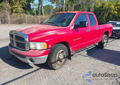 2003 Dodge Ram 3500 Slt/Laramie/St из США, поврежденный, VIN 3D7LA38653G757616